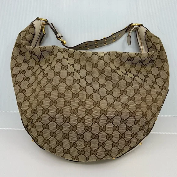 Gucci Monogram Hobo Bag - Picture 1 of 14